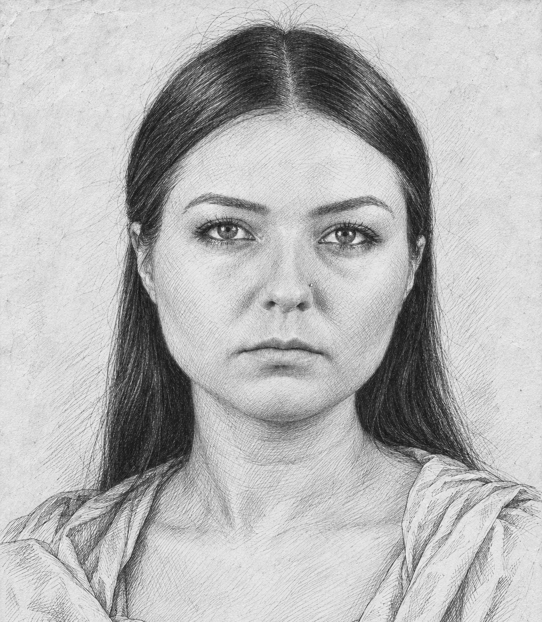 Paula Mosica — artist, Berlin — Self-portrait Self-portrait of Paula Mosica
